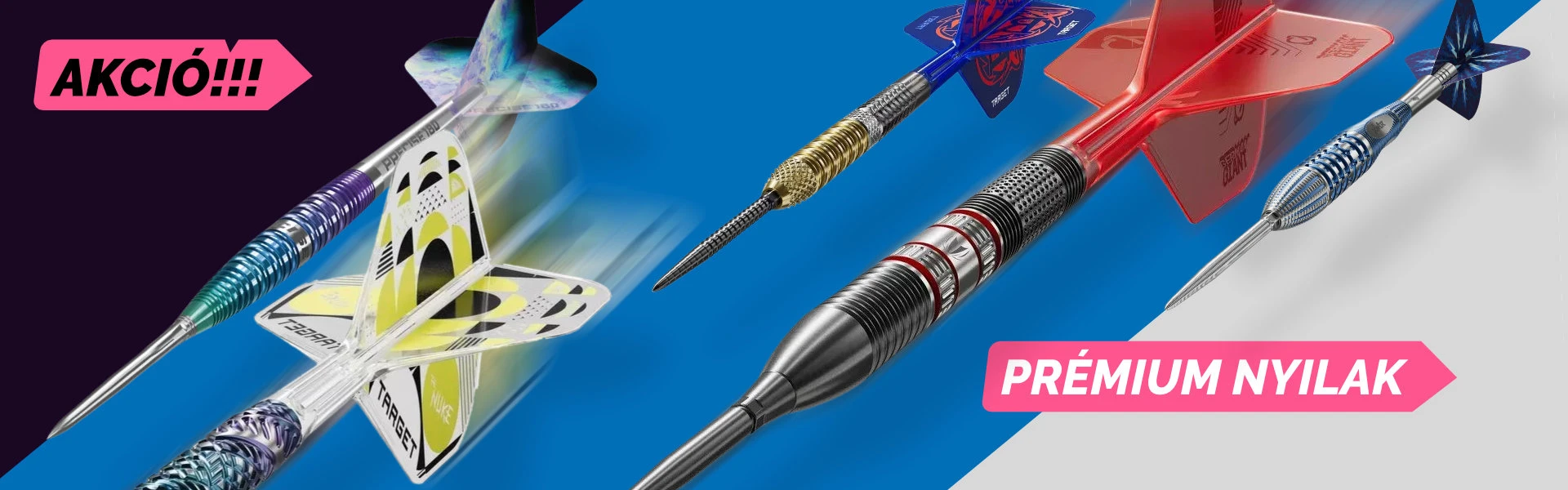 Akciós prémium nyilak