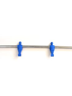 Foosball stick with puppets blue 2