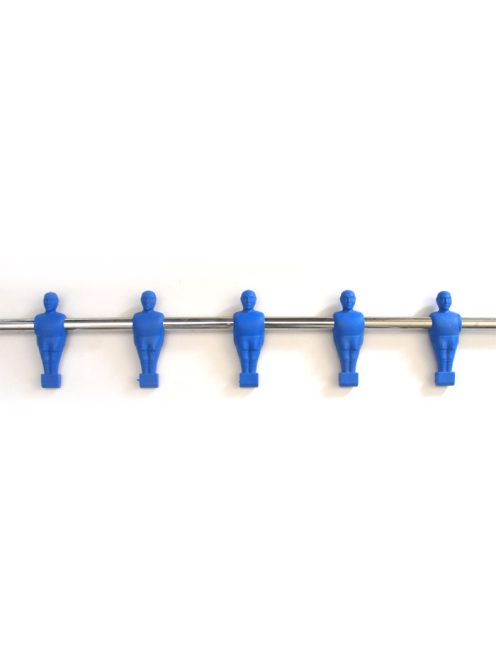 Foosball stick with puppets blue 5