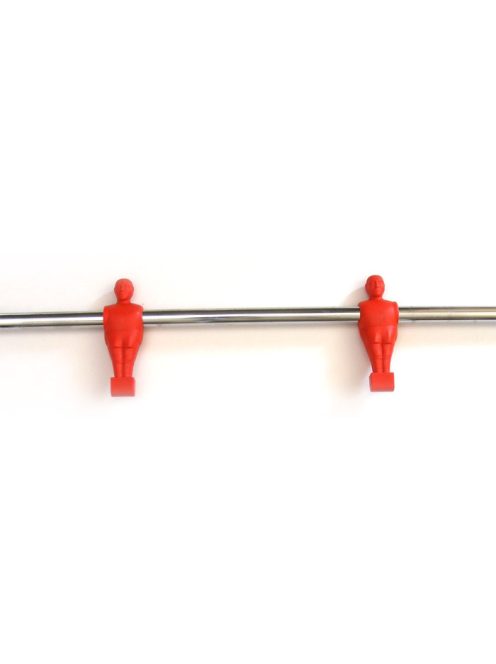 Foosball stick with puppets red 2