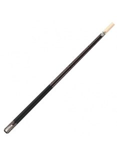   Pool cue two-piece, P3 grey pattern, leather banded with Predator 314/2 spike