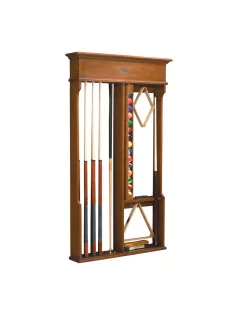 Cue holder wall Brunswick "Centennial" chestnut