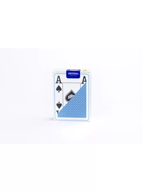 Copag póker kártya Jumbo index 4 100% plasztik 1 karton (12 csomag, 6db piros és 6db kék hátlapos, 4 db Jumbo indexel)