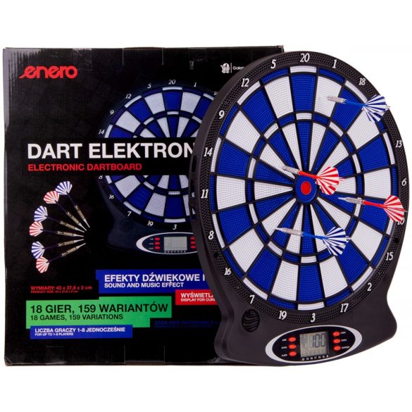 elektromos soft darts tábla Enero