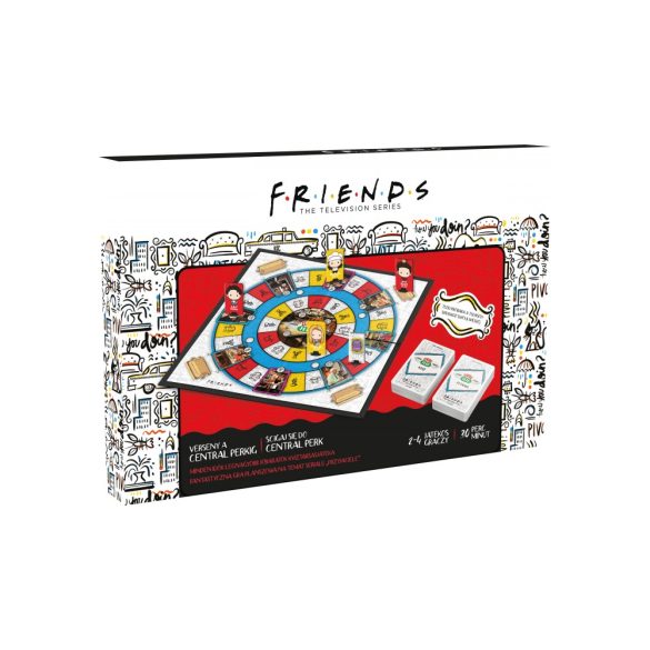 FRIENDS SERIES : Race to Central Perk - board game