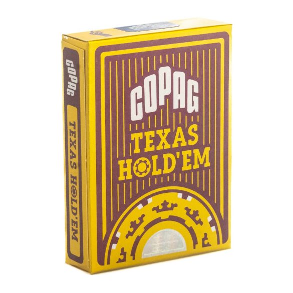 Copag Texas Hold'em póker kártya piros  GOLD Range 100% plasztik
