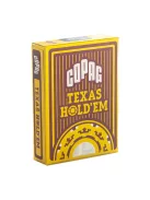 COPAG TEXAS HOLD'EM POKER CARDS GOLD RANGE 100% PLASTIC 10 CARTON (120 PACKS)