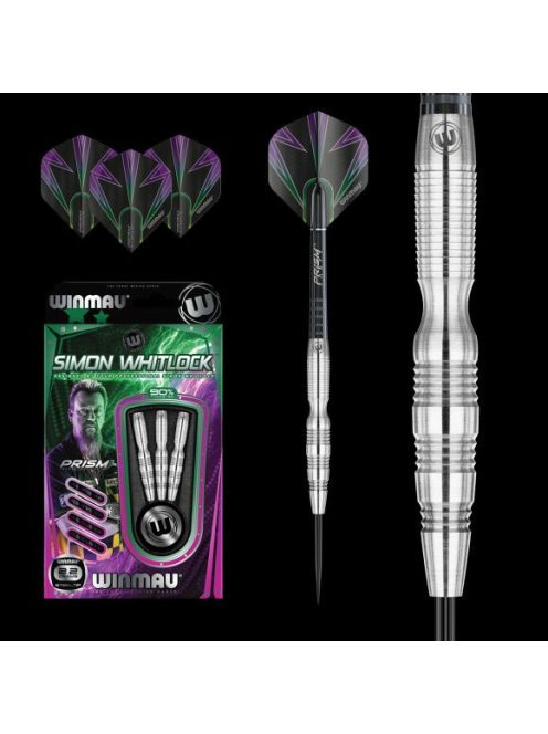 Winmau steel szett SIMON WHITLOCK 90% 22g gravírozott