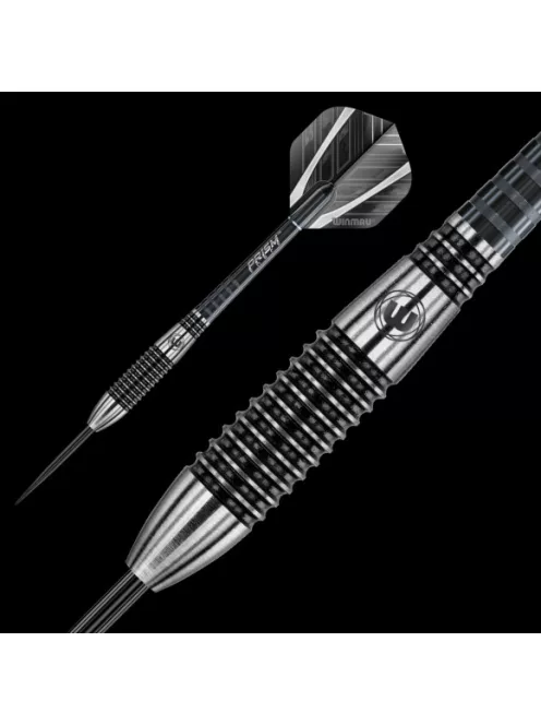 DART SZETT WINMAU STEEL BLACKOUT 90% WOLFRAM 26G