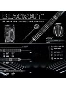 Dart szett Winmau steel BLACK OUT 90%  26g