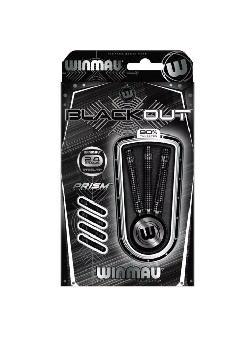 Dart szett Winmau steel BLACK OUT 90%  26g