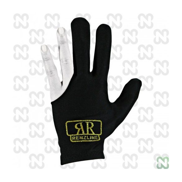 Billiard gloves Renzline Black NIR left-handed
