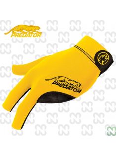 Billiard gloves PREDATOR SECOND SKIN S/M yellow-black