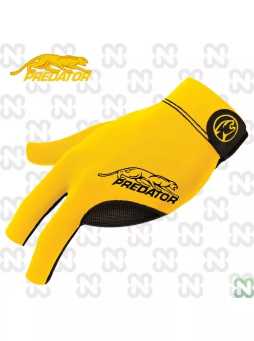 Billiard gloves PREDATOR SECOND SKIN L/XL yellow-black
