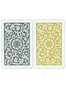 póker kártya bridge, 100% plasztik, COPAG 1546, Regular index, fekete-arany dupla csomag