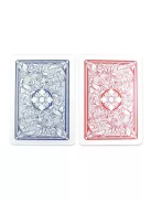 Póker kártya 100% plasztik, COPAG 1546 Legacy, Jumbo index, kék-piros dupla csomag