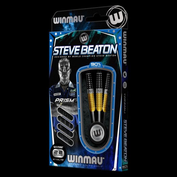 Dart set Winmau Steel Steve Beaton, special edition, 22g 90% tungsten