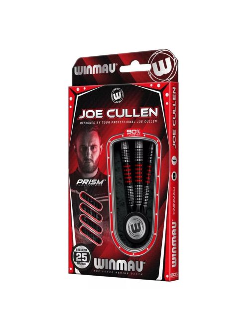 Dart szett Winmau steel Joe Cullen 25g, 90% gravírozott