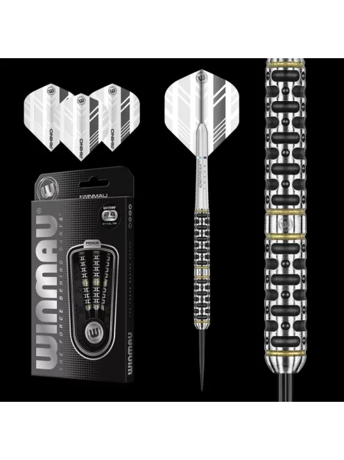 Dart set Winmau Steel Steve Brown 24g 90% tungsten