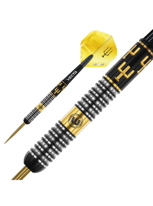 Dart szett Winmau steel Bobby George 24g, 90% wolfram gravírozott