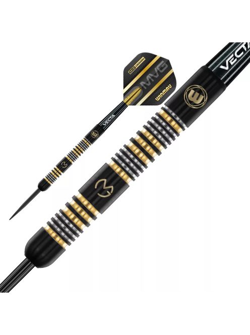 Dart szett Winmau steel MvG Trilogy 23g, 90% gravírozott