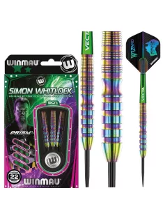   Dart szett Winmau steel Simon Whitlock World Cup Rainbow SE 22g, 90%