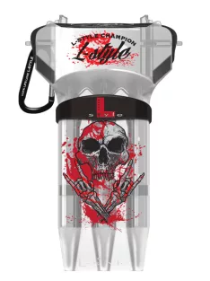   L-Style Krystal One Ryan Searle V4 átlátszó fehér darts tok