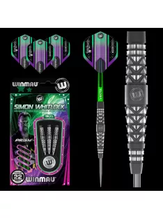   Dart szett Winmau steel Simon Whitlock Shotblast 90% Wolfram 22g (utolsó darabok)