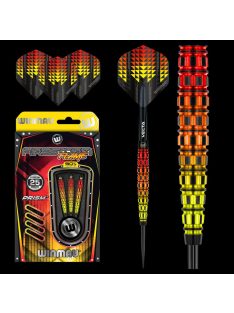   DART SZETT STEEL WINMAU FIRESTORM FLAME TAPERED 25G, 90% WOLFRAM