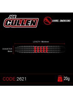   DART SZETT WINMAU STEEL JOE CULLEN 20G, BRASS (utolsó darab)