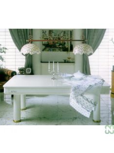 pool billiard/dining table NIR Elefante Bianco 7,5'