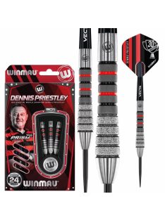   Dart szett steel Winmau Dennis Priestley Diamond 3-ZERO 24g, 90%