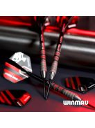 Dart szett steel Winmau Dennis Priestley Diamond 3-ZERO 24g, 90% gravírozott