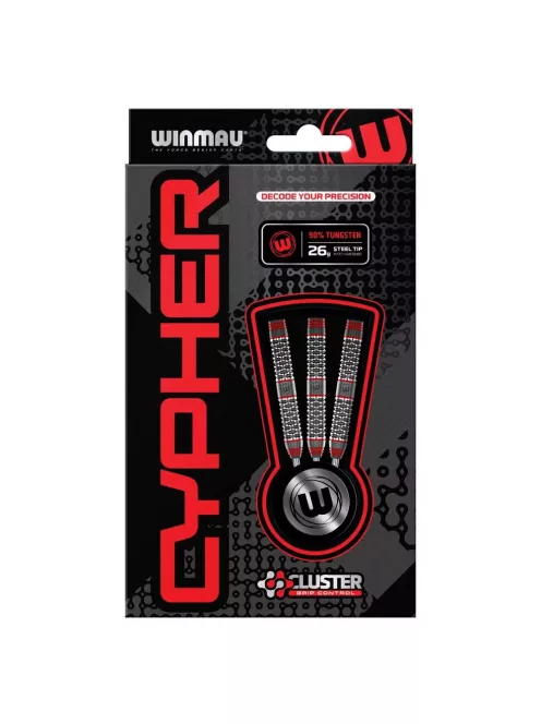 Dart szett Winmau steel Cypher 26g, 90%