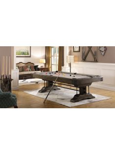   POOL Billiárdasztal NIR ATLANTA 8′ BARNA FENYŐ  FEDLAPPAL 