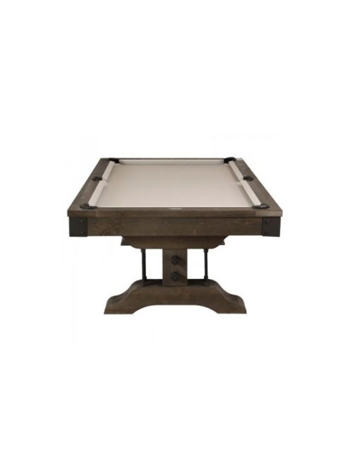 POOL Billiárdasztal NIR ATLANTA 8′ BARNA FENYŐ  FEDLAPPAL 