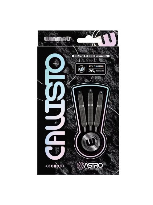 Dart szett Winmau steel Callisto 03, 26g, 90% gravírozott