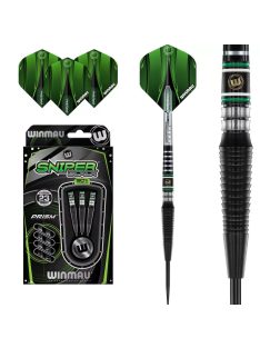 Dart szett Winmau steel Sniper Black Edition 23g, 90%