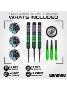 dart szett steel Winmau Mike Maloney 22g, 90%