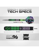 dart szett steel Winmau Mike Maloney 22g, 90%