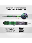 dart szett steel Winmau Mike Maloney 24g, 90%