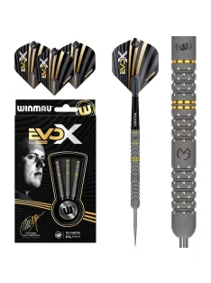 Darts szett steel Winmau MvG Evo-X 21g, 90%