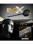 Darts szett steel Winmau MvG Evo-X 22.5g, 90%, limitált széria gravírozott