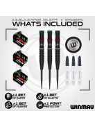 Darts szett steel Winmau Peter Wachiuri 22g, 90%