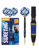 Darts szett steel Winmau Rashad Sweeting 24g, 90% gravírozott