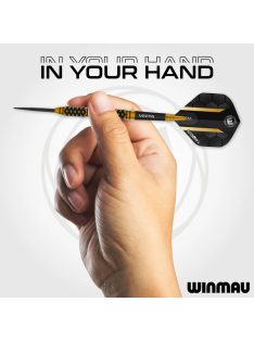   darts szett Winmau Team 360 Bradley Van Der Velden steel - 22g, 90% wolfram