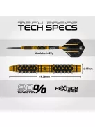 darts szett Winmau Team 360 Bradley Van Der Velden steel - 22g, 90% wolfram