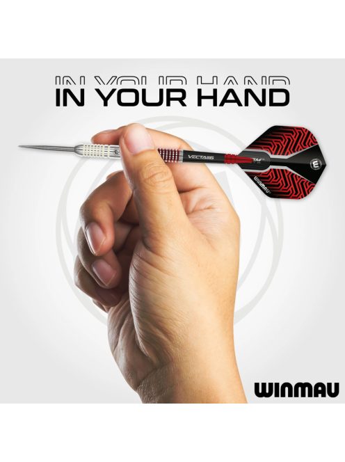 darts szett Winmau Team 360 Jack Johnson Steel - 24g, 90% wolfram