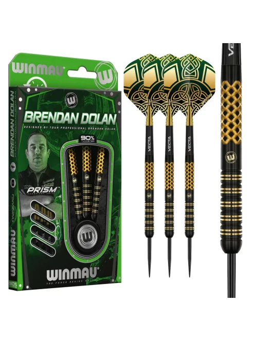 dart szett steel Winmau Brendan Dolan Signature Series 23g, 90%
