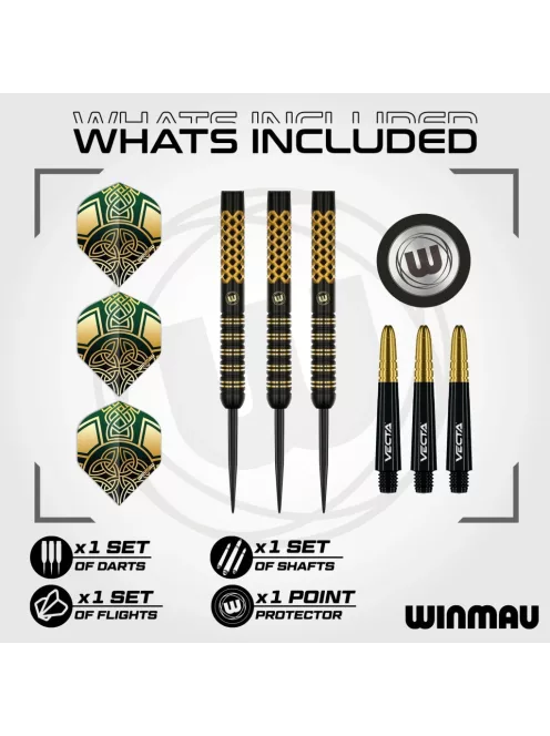 dart szett steel Winmau Brendan Dolan Signature Series 23g, 90%